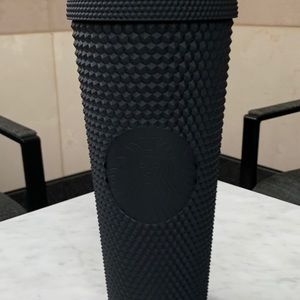 Fall 2019 Starbucks Matte Black Studded Tumbler